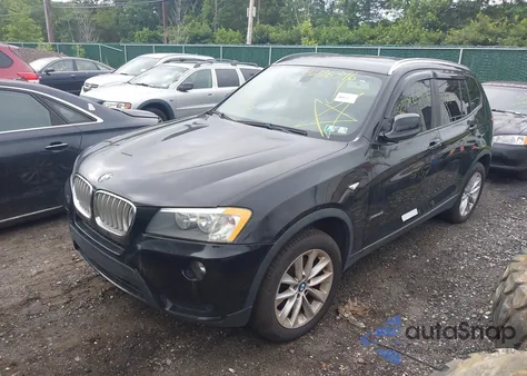 2013 BMW X3 xDrive28I из США, поврежденный, VIN 5UXWX9C53D0A18226